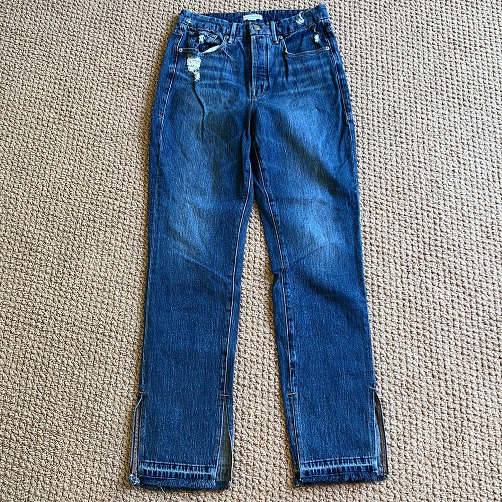 Good American - GOOD BOY DOUBLE SLIT